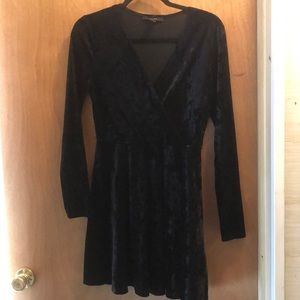 Black Velvet Dress